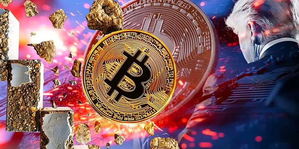 Grafik harga Bitcoin mendekati 75.000 dolar pada 16 April 2026 rally tertinggi empat minggu terakhir