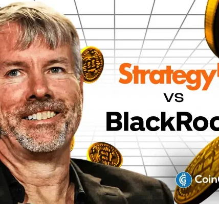 Strategy MicroStrategy kini memegang 815.061 Bitcoin melampaui BlackRock IBIT 802.823 BTC untuk pertama kali dalam era ETF April 2026
