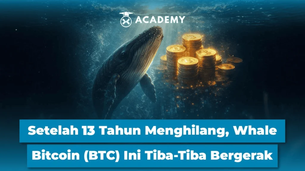Whale Bitcoin dormant 13 tahun memindahkan 500 BTC senilai 40 juta dolar AS pada 11 Mei 2026