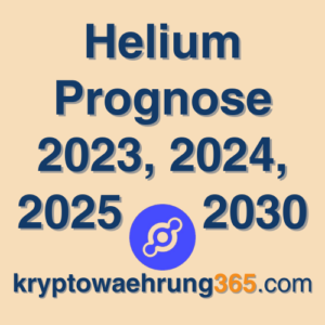 Helium Prognose 2023, 2024, 2025 - 2030