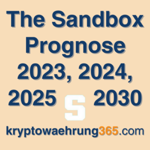 The Sandbox Prognose 2023, 2024, 2025 - 2030