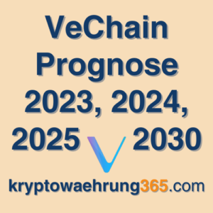 VeChain Prognose 2023, 2024, 2025 - 2030